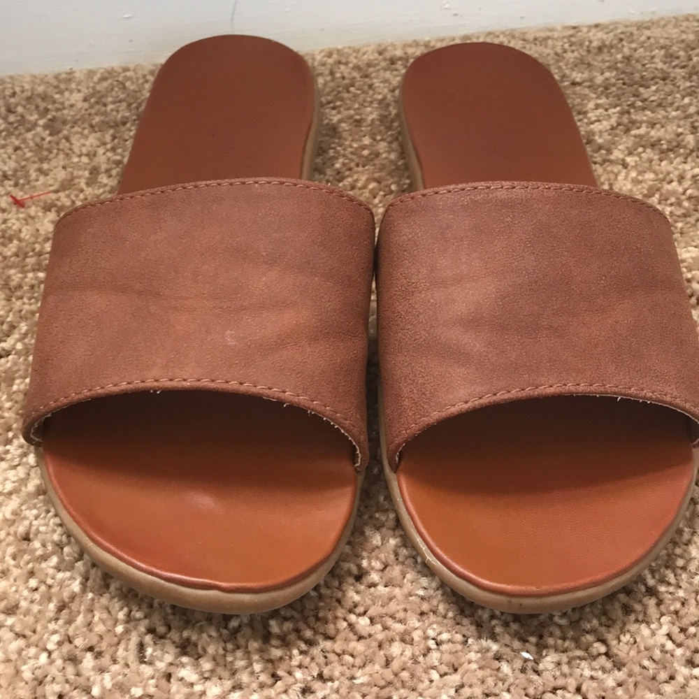 Madpoll brown leather sandals - Picture 2 of 4